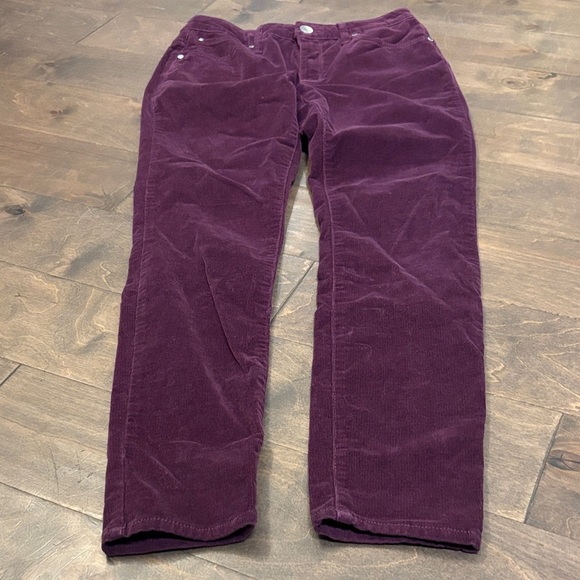 Seven7 Burgundy Corduroy Pants - Picture 4 of 6